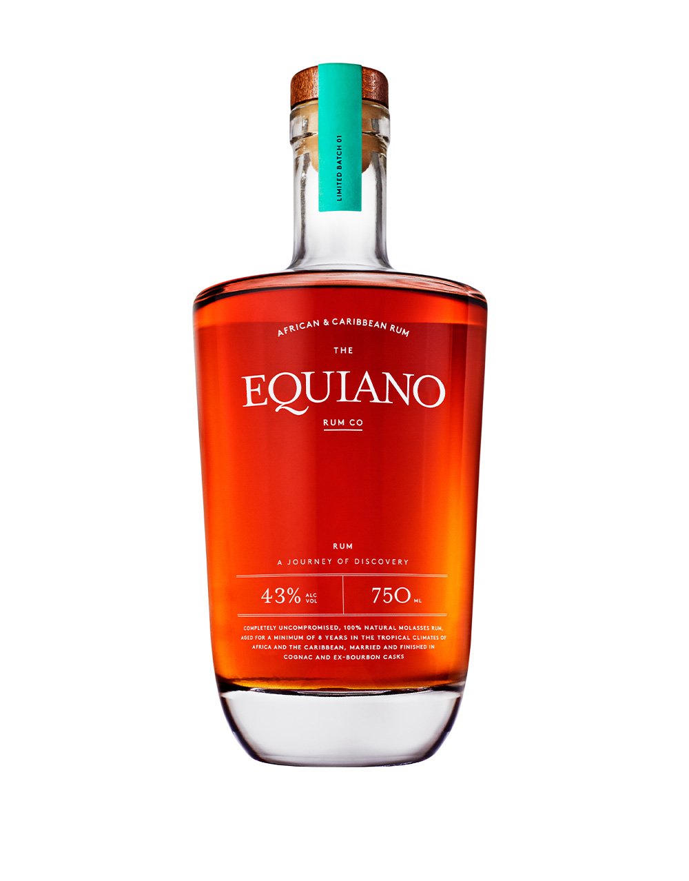 Equiano Rum bottle
