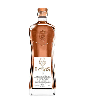 Lobos 1707 Tequila Extra Añejo by LeBron James bottle