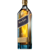 Johnnie Walker Blue Label scotch whisky bottle test