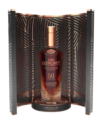 The Glenlivet Winchester Collection bottle in box