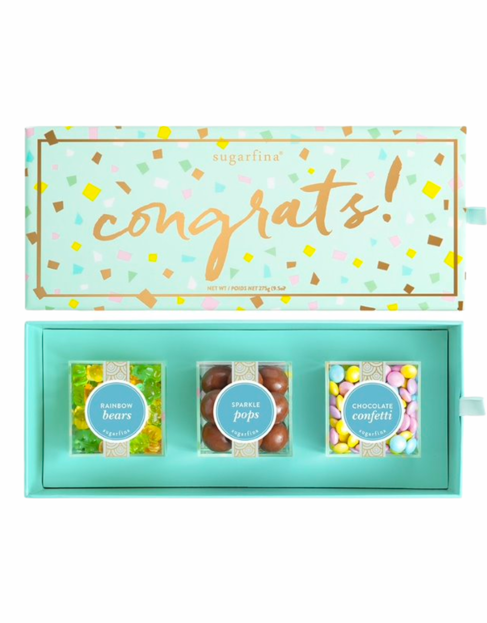 Sugarfina "Congrats" 3pc Candy Bento Box