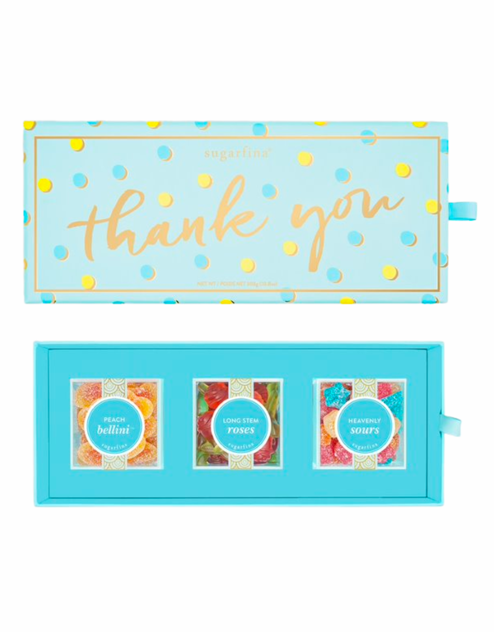 Sugarfina "Thank You" 3pc Candy Bento Box