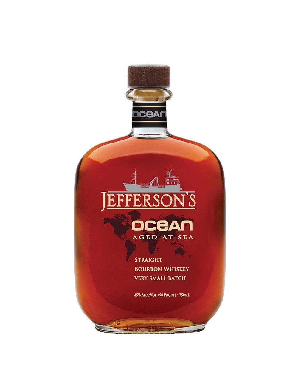 Jefferson's Ocean: Aged at Sea Bourbon Whiskey bottle