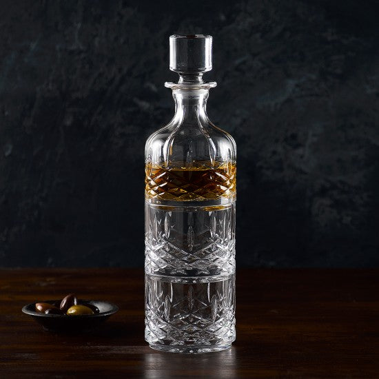Add On: Markham by Waterford Stacking Decanter & Tumbler Set of 2