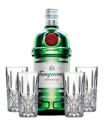 Tanqueray London Dry with Waterford Markham HiBall Set